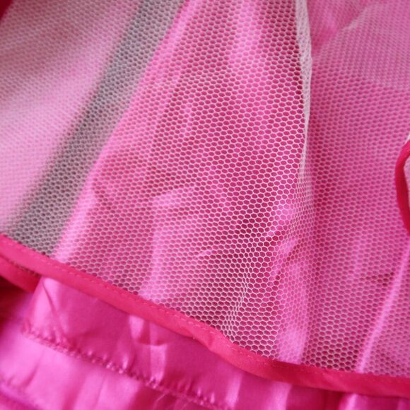 NWT SHERRI HILL pink coctail dress fuchsia 0 mini flare scoop party event summer - Picture 6 of 10